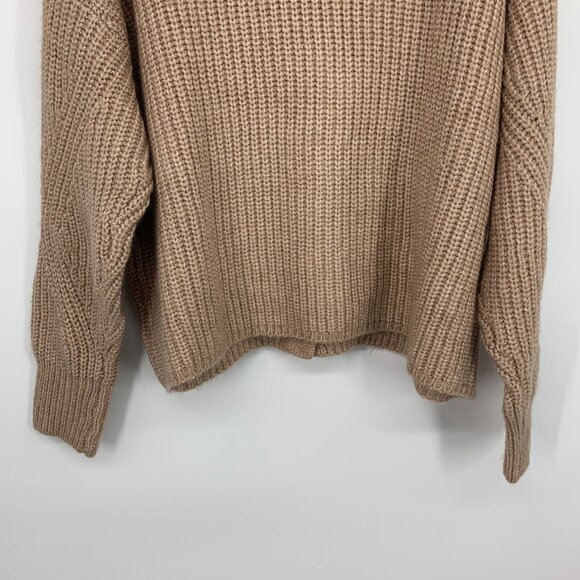 a.n.a Cardigan Pink V Neck Button Down Long Sleeve Ribbed - Picture 8 of 8